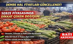 Demre Hal Fiyatları Güncellendi: Sebze Piyasasında Dikkat Çeken Değişim