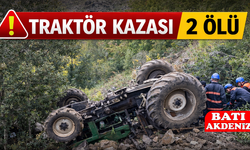 Traktör Kazasında 2 kişi hayatını kaybetti