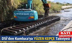 DSİ’den Kumluca’ya Yüzen Kepçe Takviyesi