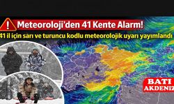Meteoroloji’den 41 Kente Alarm!
