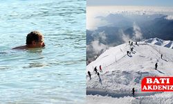 Antalya’da Deniz Suyu Sıcaklığı Havayı Geride Bıraktı