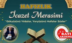 Kumluca’da Hafızlık İcazet Töreni Büyük Bir Coşkuyla Gerçekleştirildi