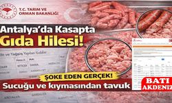 Antalya’da Gıda Hilesi Bitmiyor: Kasabın Sucuğu ve Kıymasından...