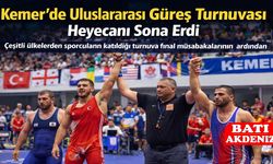 Kemer’de Uluslararası Güreş Turnuvası Heyecanı Sona Erdi