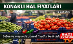 Konaklı Hal Fiyatları Güncellendi: Sebze ve Meyvede Son Durum