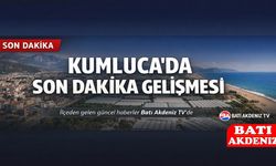 Kumluca’da Son Dakika Gelişmesi!