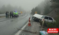 Muğla–Denizli Yolunda Kaza: Otomobil Otobüse Çarptı
