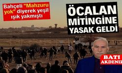 Öcalan Mitingi Tartışması: Bahçeli Yeşil Işık Yaktı, Önce Kar Sonra Valilik Engeli Geldi