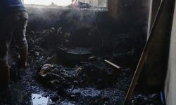 Elmalı’da Ev Yangını