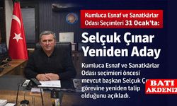 Kumluca Esnaf ve Sanatkârlar Odası Seçimleri 31 Ocak’ta: Selçuk Çınar Yeniden Aday