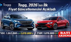 Togg, 2026’nın İlk Fiyat Güncellemesini Açıkladı