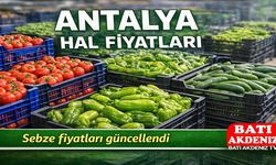 Antalya Halinde 4 Şubat Sebze Fiyatları
