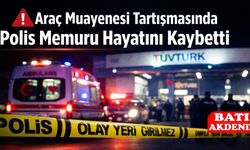 Araç Muayenesi Tartışmasında Polis Memuru Hayatını Kaybetti