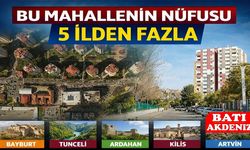 Bu mahallenin Nüfusu 5 ilden fazla