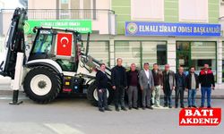 Elmalı Ziraat Odası’nın Makine Parkına Takviye