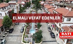 Elmalı’da Bugün Vefat Edenler