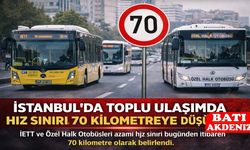 Toplu Ulaşımda Hız Sınırı 70 Kilometreye Düşürüldü