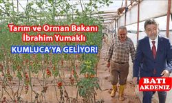 Tarım Bakanı İbrahim Yumaklı Kumluca’ya Geliyor
