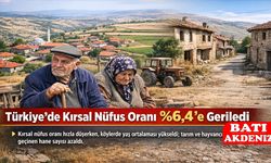 Türkiye’de kırsal nüfus oranı yüzde 6,4’e kadar düştü.