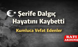 Kumluca'da Şerife Dalgıç Hayatını Kaybetti
