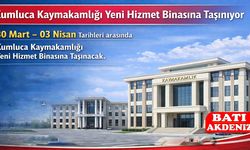 Kumluca Kaymakamlığı Yeni Hizmet Binasına Taşınıyor