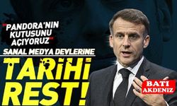 Macron’dan Sanal Medya Devlerine Sert Mesaj: “Pandora’nın Kutusunu Açıyoruz”