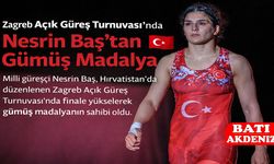 Zagreb Açık Güreş Turnuvası’nda Nesrin Baş’tan Gümüş Madalya