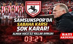 Samsunspor’da Alman Hoca ile Yollar Ayrıldı