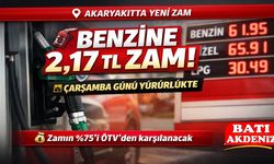 Akaryakıta Zam Geliyor: Benzin Fiyatlarına 2,17 TL Artış! İşte Yeni Fiyatlar ve Tarih