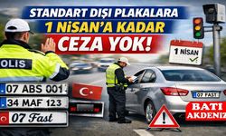 Standart Dışı APP Plakalara 1 Nisan’a Kadar Ceza Kesilmeyecek