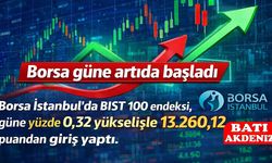 Borsa Güne Yükselişle Başladı: BIST 100 Endeksi 13.260 Puana Çıktı