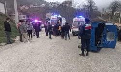 Düzce Yığılca'da patpat kazası: 2 yaralı
