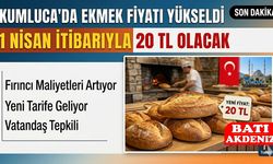 Kumluca’da Ekmek Fiyatları Katlanıyor! İşte Yeni Fiyat Listesi