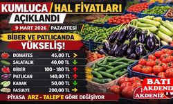 Kumluca Hal Fiyatları Açıklandı: Biber ve Patlıcanda Yükseliş