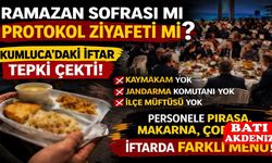 Ramazan Sofrası mı Protokol Ziyafeti mi? Kumluca’daki İftar Tepki Çekti