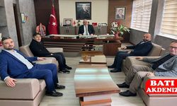 Kumluca Pazarcıları Derneği’nden Kaymakam Bahadır Güneş’e Ziyaret