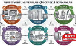 Profesyonel Mutfakların Verimli Çalışması İçin Gerekli Ekipmanlar