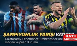 Süper Lig’de Şampiyonluk Yarışı Kızıştı: Galatasaray, Fenerbahçe ve Trabzonspor’un Kalan Maçları ve Güncel Puan Durumu