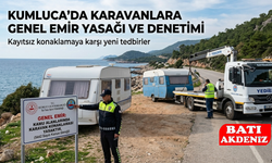 Kumluca’da Karavan ve Çadırlara "Genel Emir"