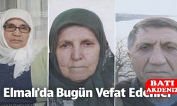 Elmalı’da Bugün Vefat Edenler – 18 Nisan 2026 Cenaze İlanları