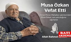 Elmalı Müren Mahallesi’nden Musa Özkan Hakk’a Uğurlandı