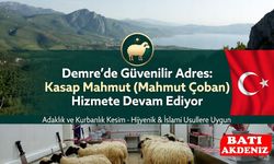 Demre’de Güvenilir Adres: Kasap Mahmut (Mahmut Çoban)