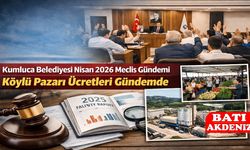 Kumluca Belediyesi Nisan 2026 Meclis Gündemi Açıklandı: Köylü Pazarı Ücretleri Görüşülecek