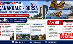 Yörük Gızı Tur’dan 3 Günlük Çanakkale – Bursa Turu: Termal Otel Konaklamalı Kültür Yolculuğu 7.499 TL