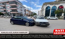 Kumluca'da maddi hasarlı kaza!