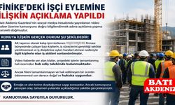 Finike’deki İşçi Eylemine İlişkin Açıklama Yapıldı