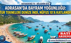 Adrasan'da Bayram Yoğunluğu: Tur Tekneleri Denize İndi, Nüfus 10'a Katlandı!