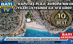 Kaputaş Plajı Avrupa Listelerinde İlk 10’a Girdi
