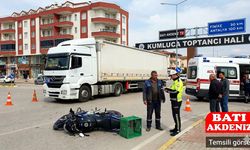 Kumluca Gödene Caddesi Hal Kavşağı'nda Trafik Kazası: 1 Yaralı