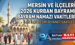 Mersin ve İlçelerinde Bayram Namazı Saat Kaçta Kılınacak? Diyanet 2026 Mersin Bayram Namazı Vakitleri